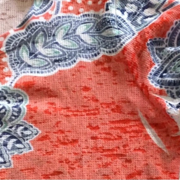 Whimsy Rose Long Sleeve Lightweight Top. Cute Elephant Print. Cotton/Poly Blend - Picture 8 of 10